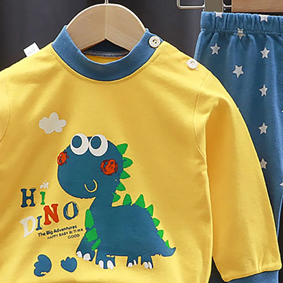 Dětské pyžamo s dinosaurem