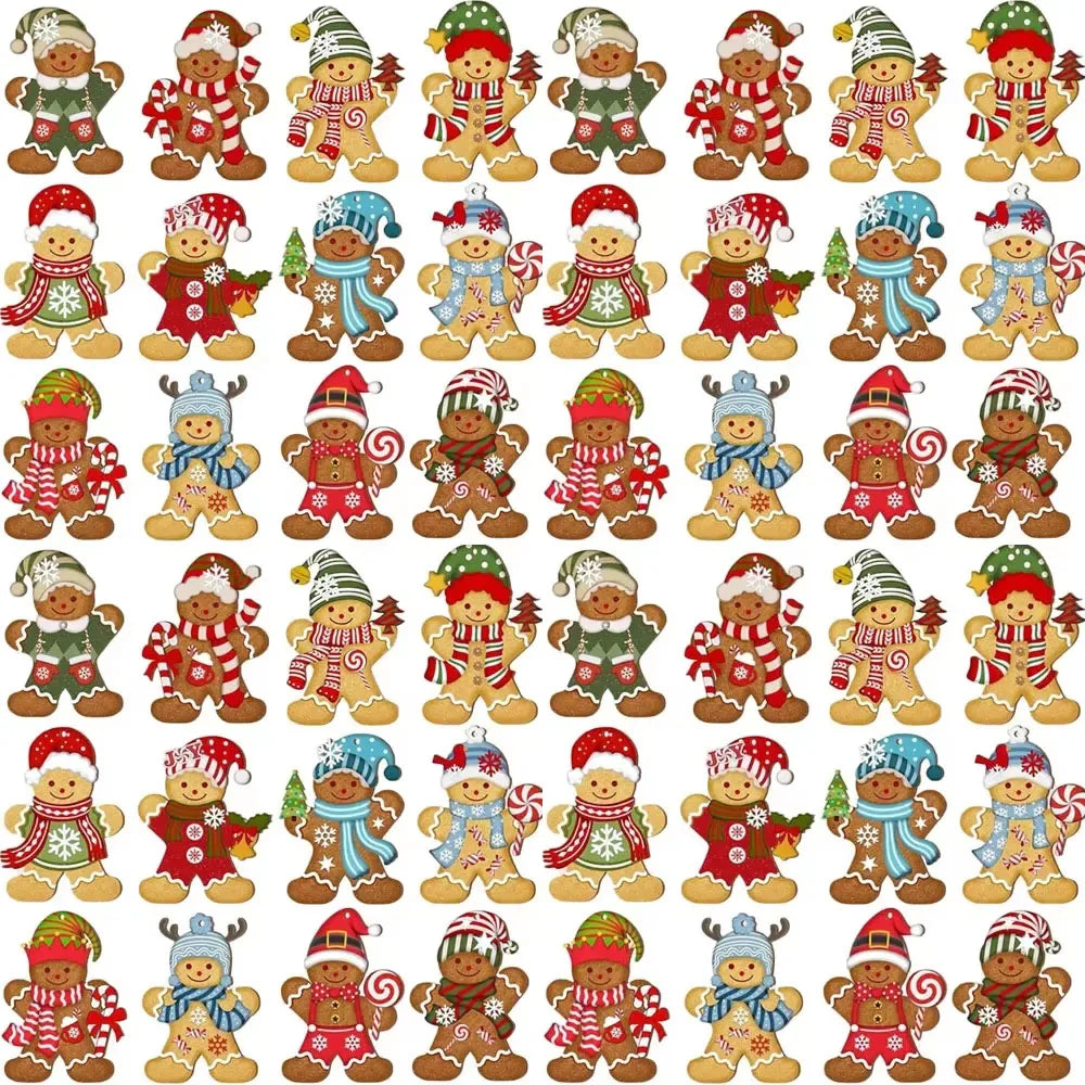 Perníčkové ornamenty na stromeček