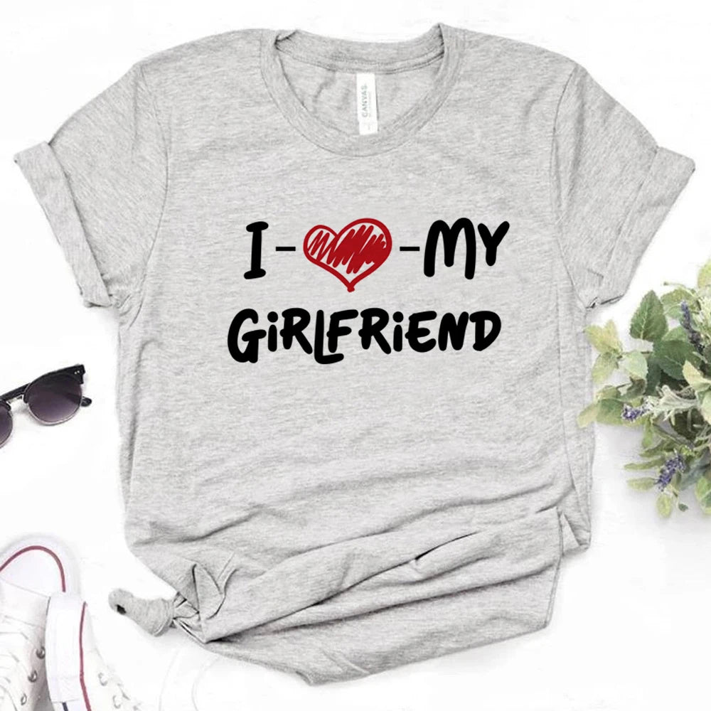 Unisex triko i Love My Girlfriend