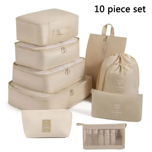 Set organizérů do kufru 11 ks