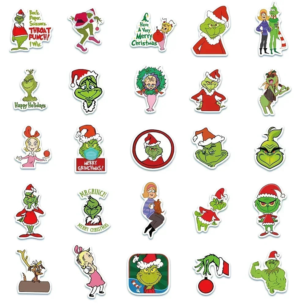 Samolepky Grinch