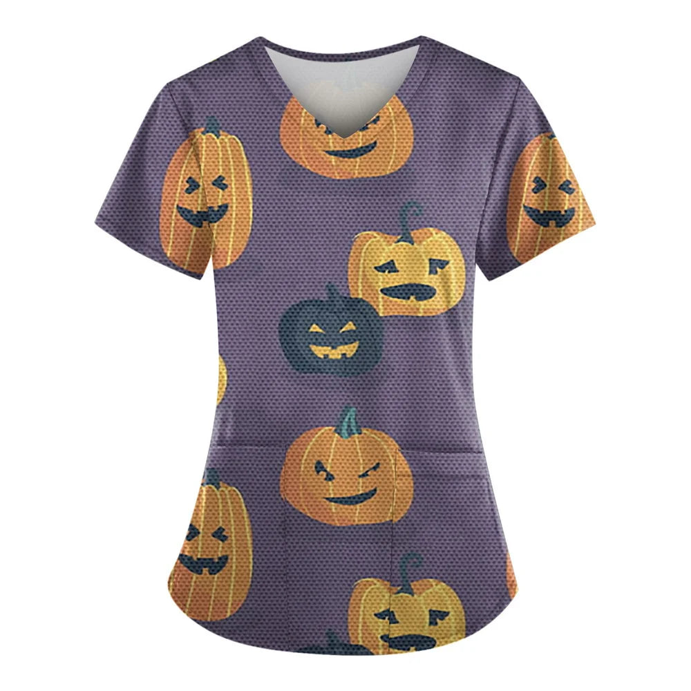 Dámské triko se vzorem Halloween