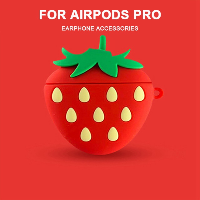 3D obal na sluchátka AirPods s přívěskem (Skladem v ČR)