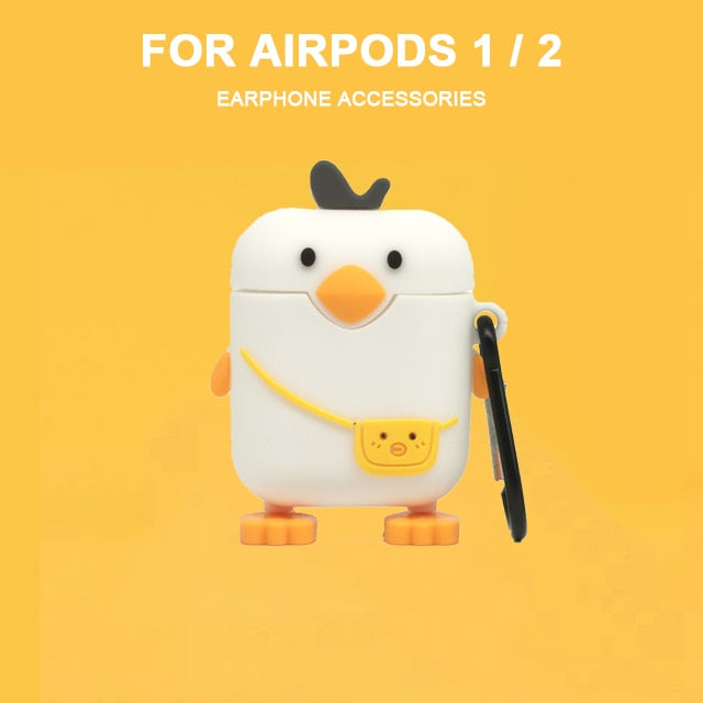 3D obal na sluchátka AirPods s přívěskem (Skladem v ČR)