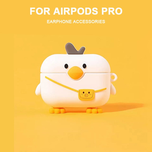 3D obal na sluchátka AirPods s přívěskem (Skladem v ČR)