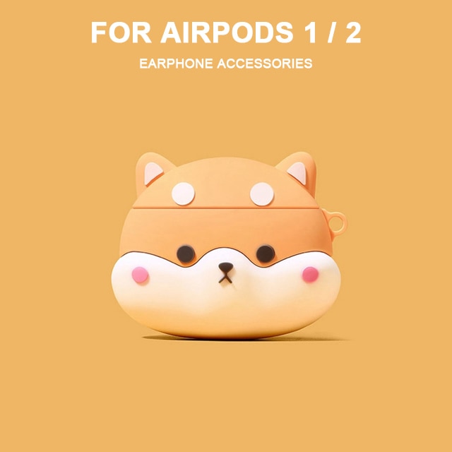 3D obal na sluchátka AirPods s přívěskem (Skladem v ČR)