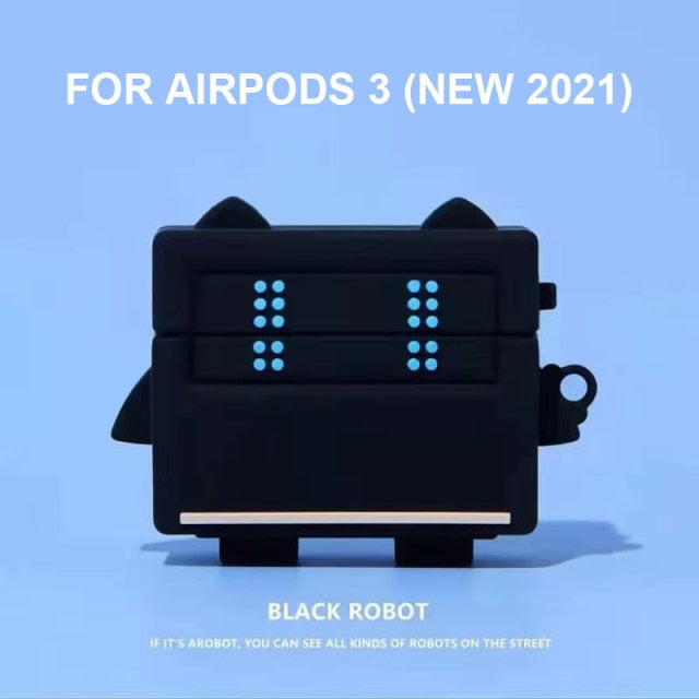 3D obal na sluchátka AirPods s přívěskem (Skladem v ČR)