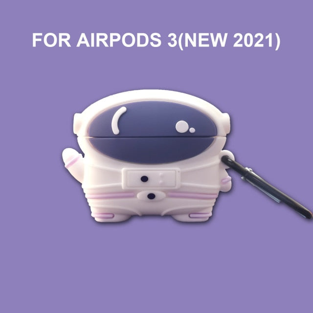 3D obal na sluchátka AirPods s přívěskem (Skladem v ČR)