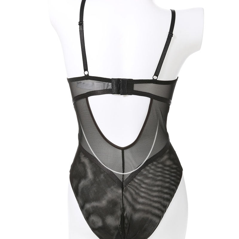 Dámské transparentní body