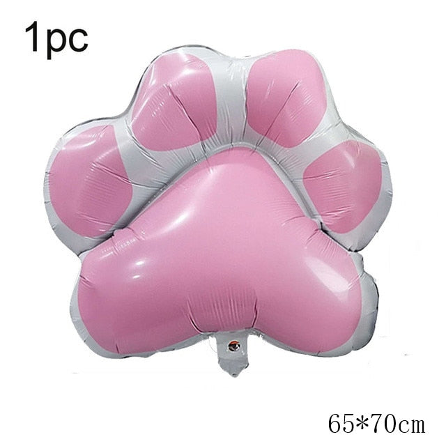 Balónky s psí tlapkou