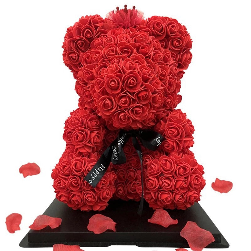 DIY medvídek na valentýna