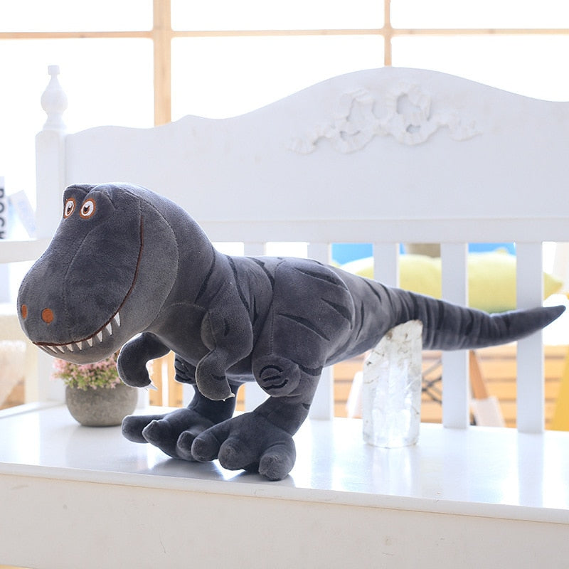 Velký plyšový dinosaurus