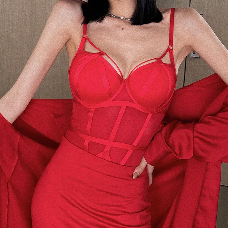 Dámské transparentní body