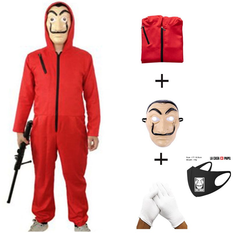 Kostým La Casa De Papel (Skladem v ČR)