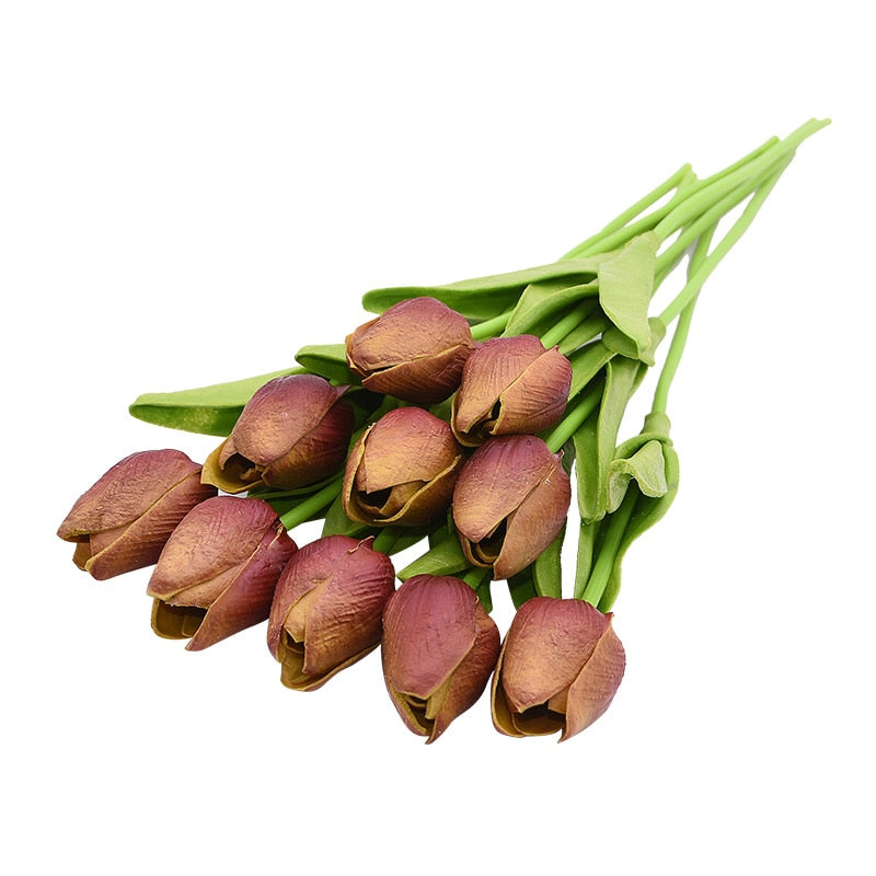 Umělé tulipány 10 ks