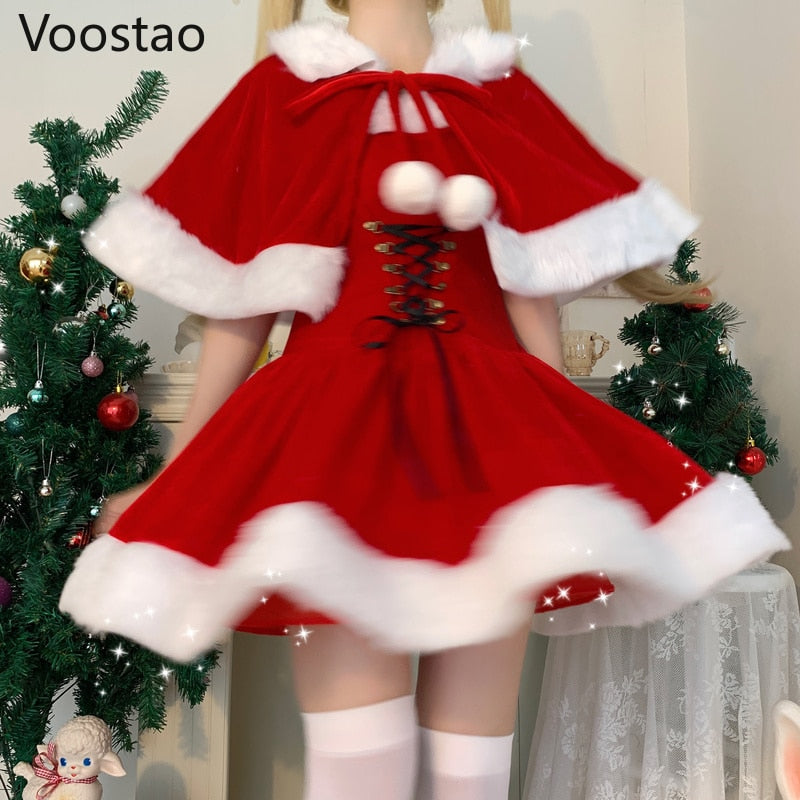 Dámský vánoční kostým