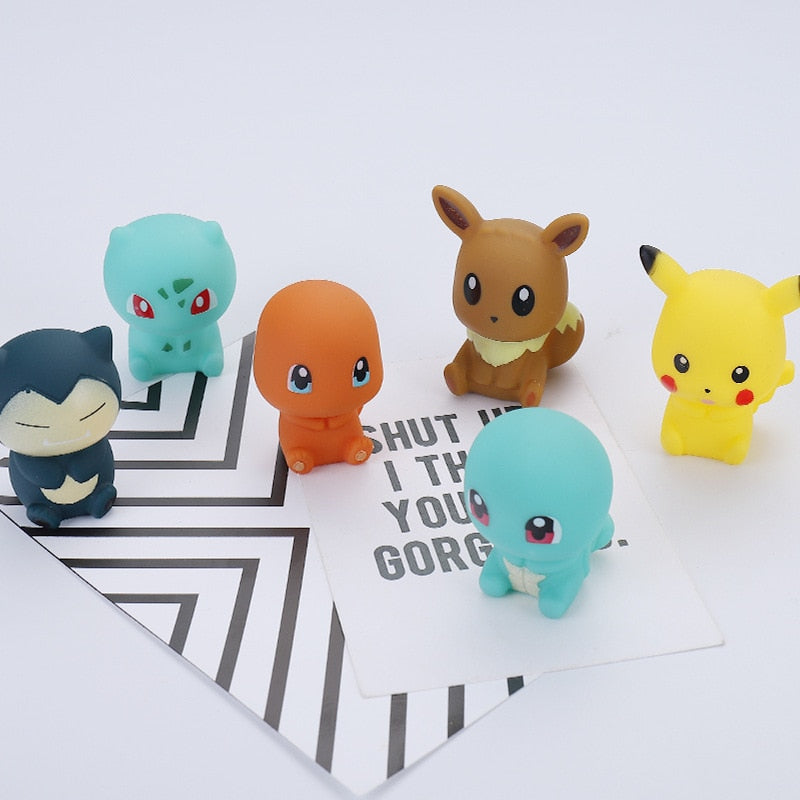 Hračka do vany Pokemon 6 ks