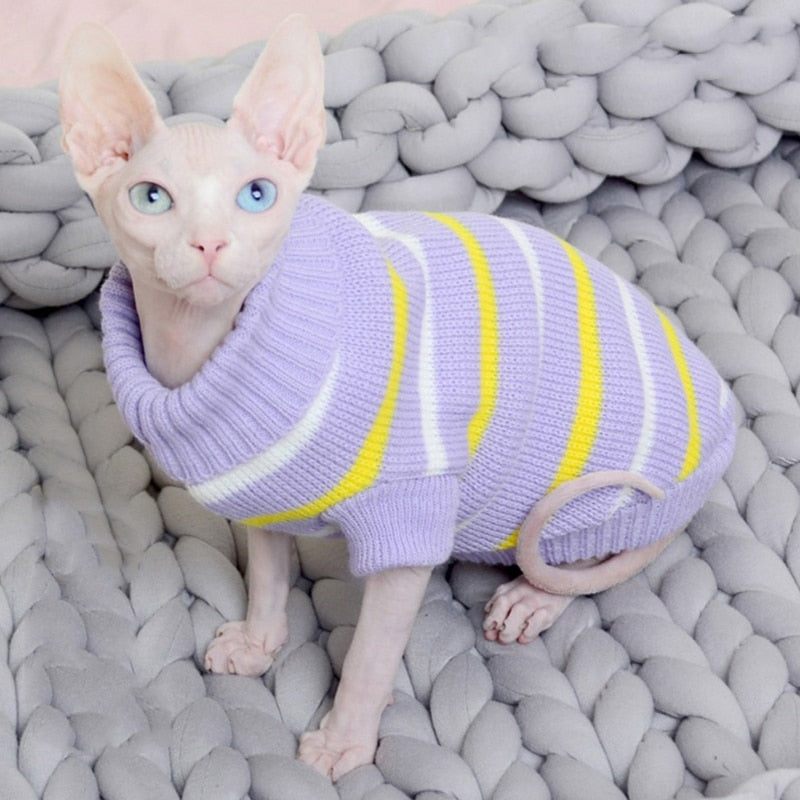 Svetr pro kočky Sphynx