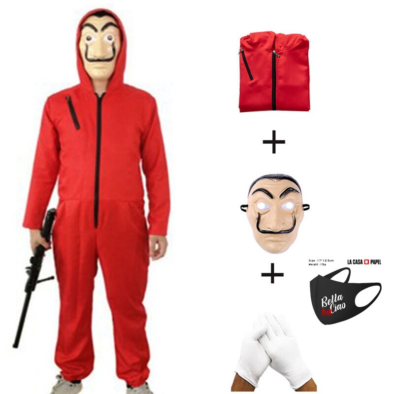 Kostým La Casa De Papel (Skladem v ČR)
