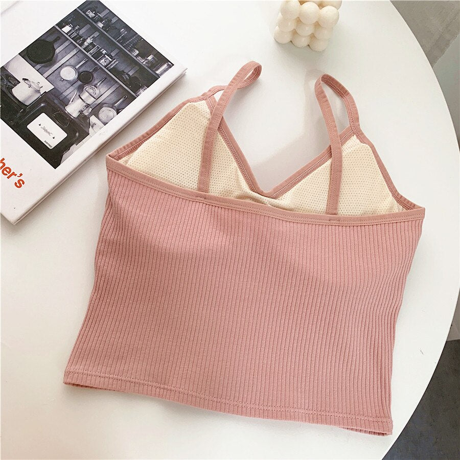 Dámský croptop s knoflíky