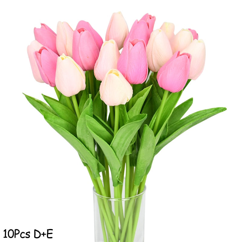 Umělé tulipány 10 ks