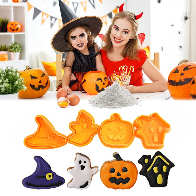 Vykrajovátka na Halloween 4 ks
