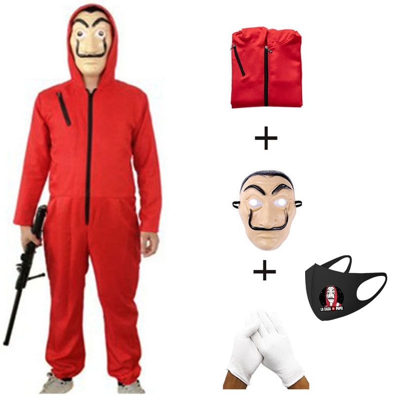Kostým La Casa De Papel (Skladem v ČR)