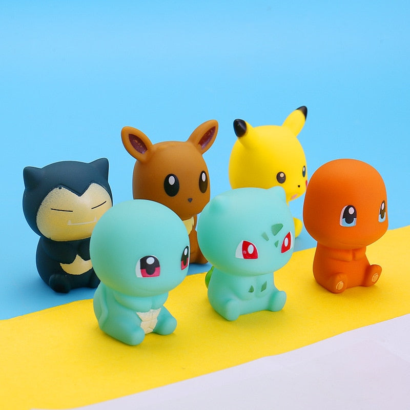 Hračka do vany Pokemon 6 ks