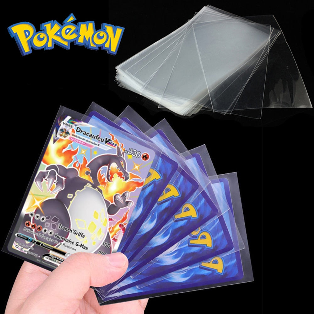 Transparentní obal na Pokémon karty 100 ks