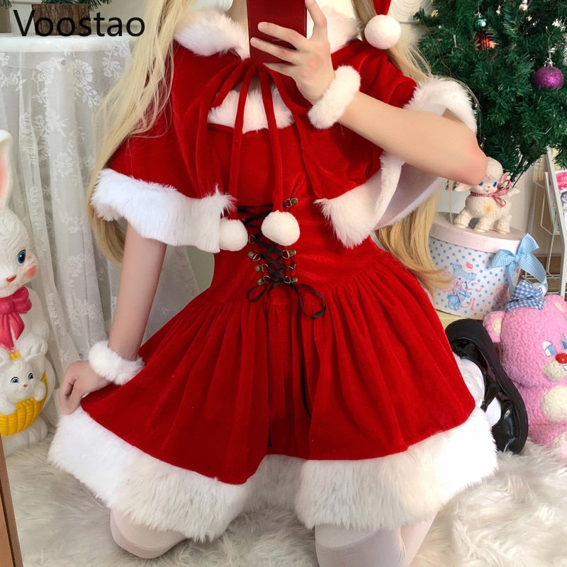 Dámský vánoční kostým