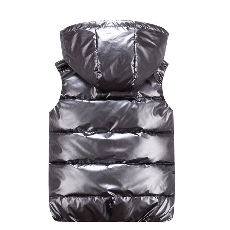 Pánská metalická vesta