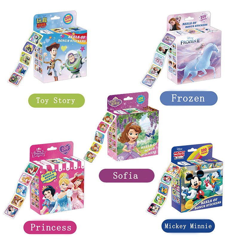 Samolepky Disney a Frozen 200 ks