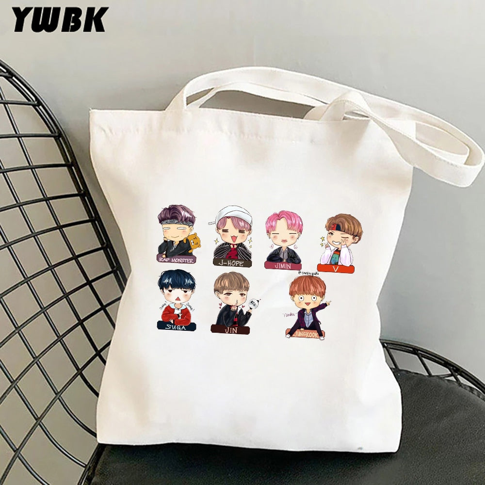 Plátěná taška Kpop
