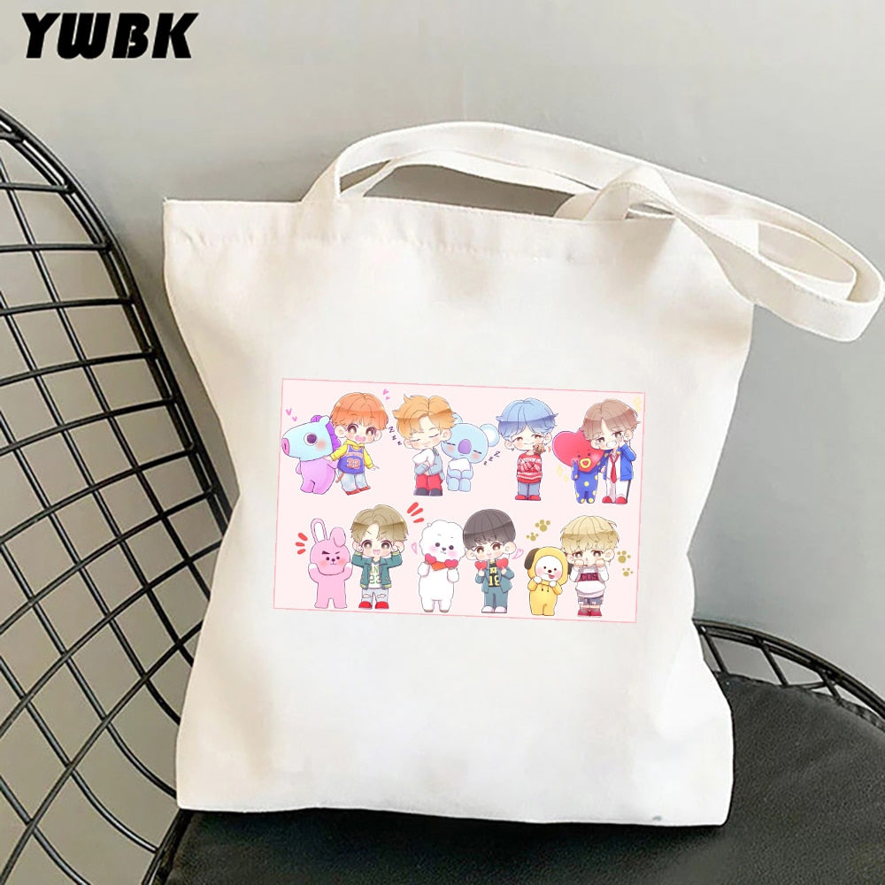 Plátěná taška Kpop