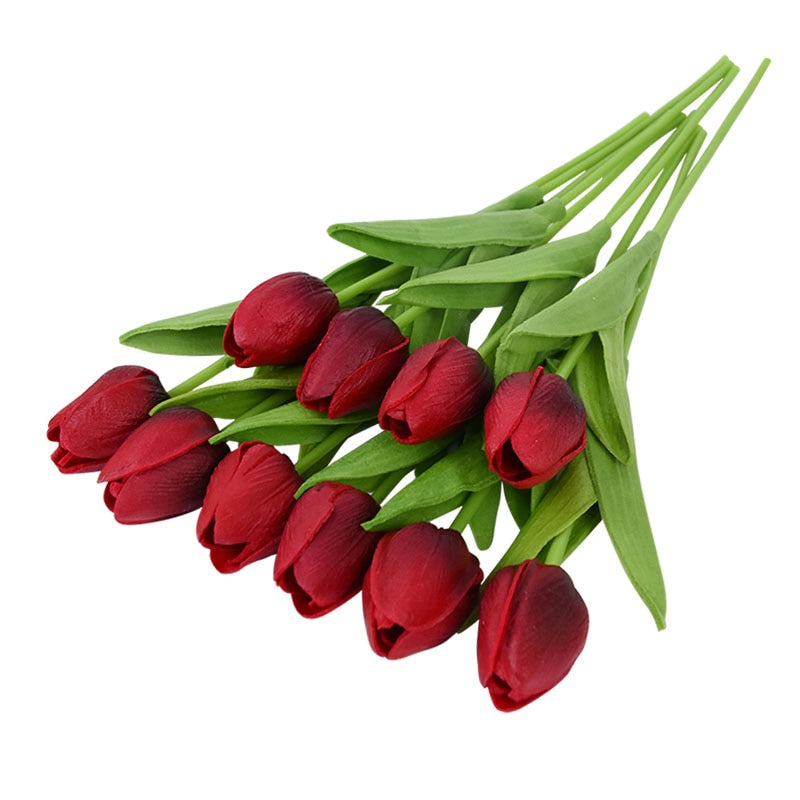 Umělé tulipány 10 ks
