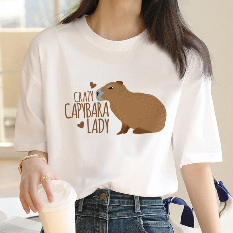 Dámské triko capybara
