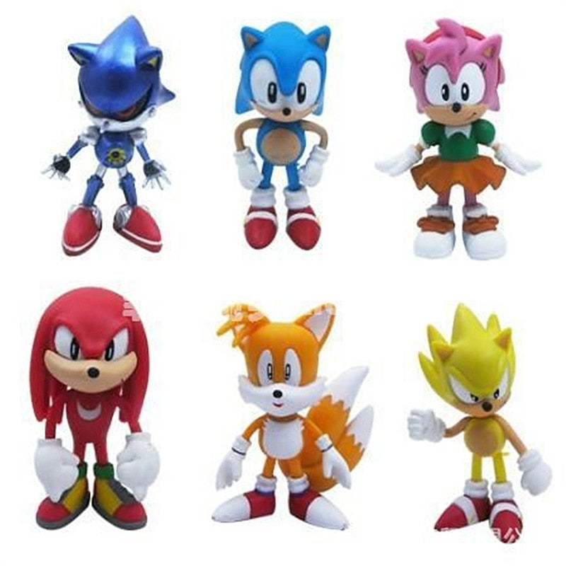 Figurky Sonic 6 ks