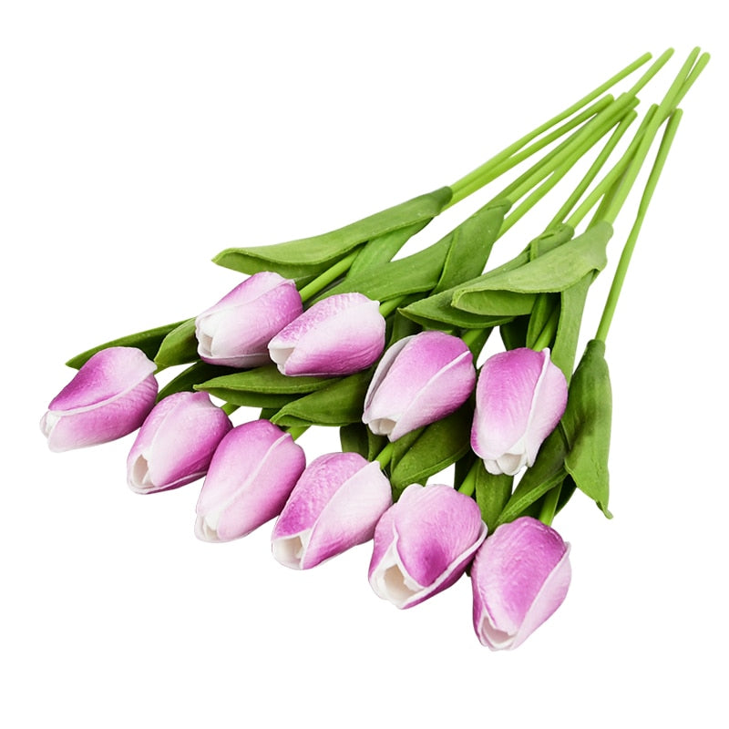 Umělé tulipány 10 ks