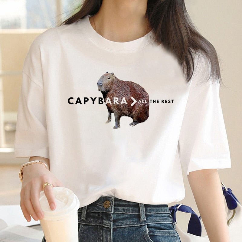 Dámské triko capybara