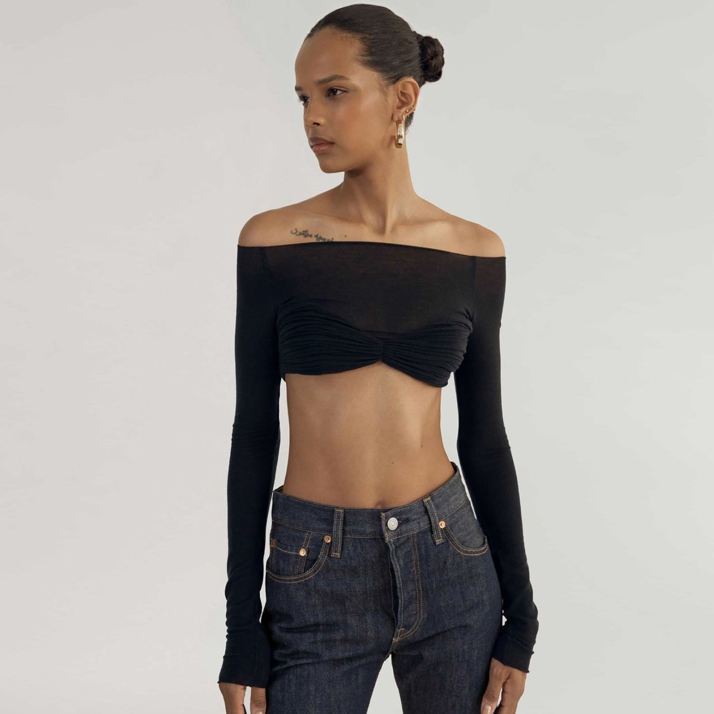 Dámský elegantní croptop