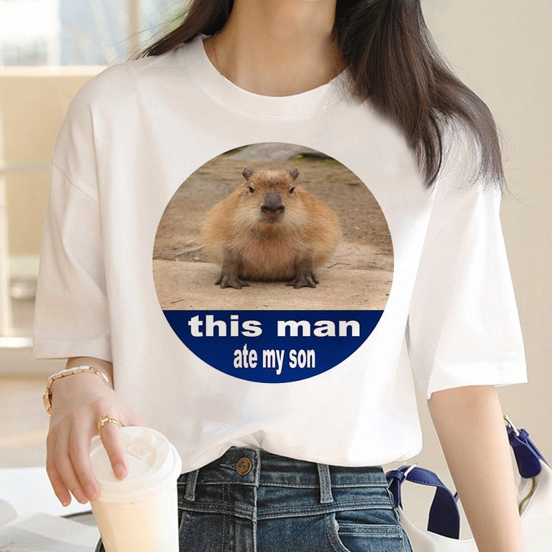 Dámské triko capybara