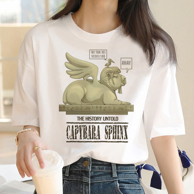 Dámské triko capybara