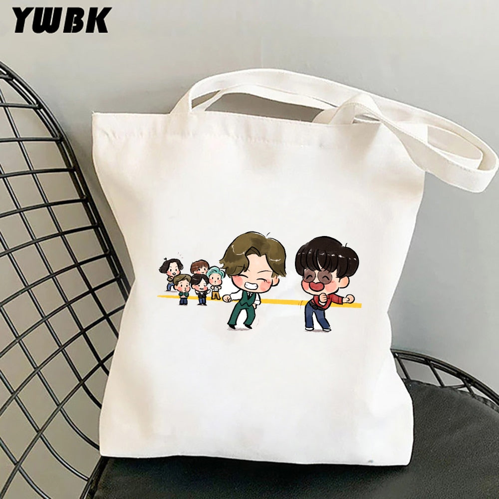 Plátěná taška Kpop