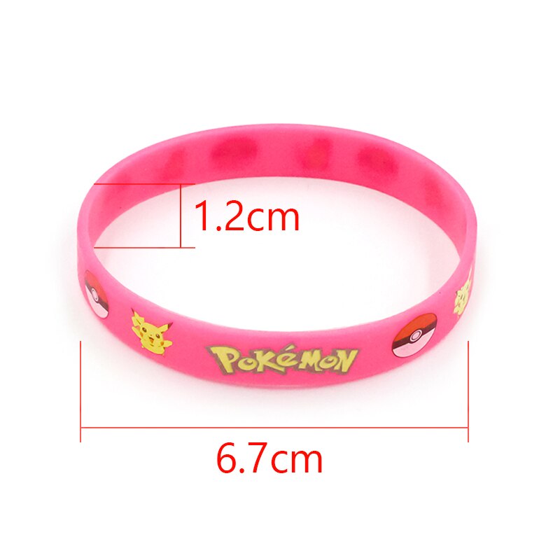 Svítící gumový náramek Pokémon