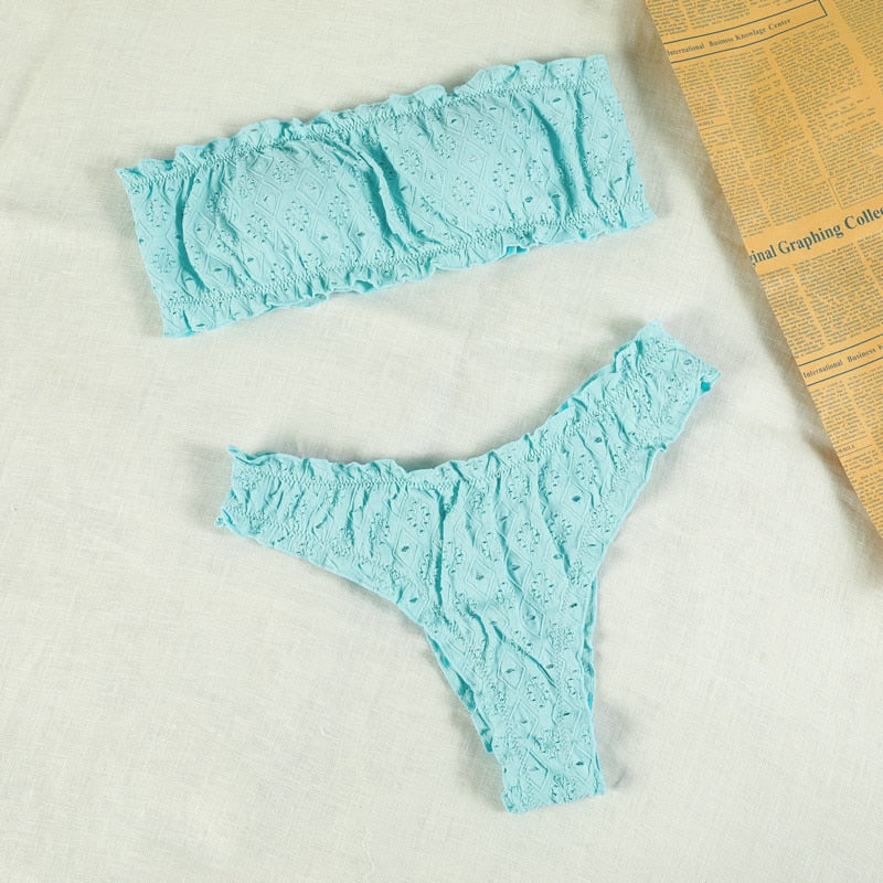 Dámské plavky bandeau
