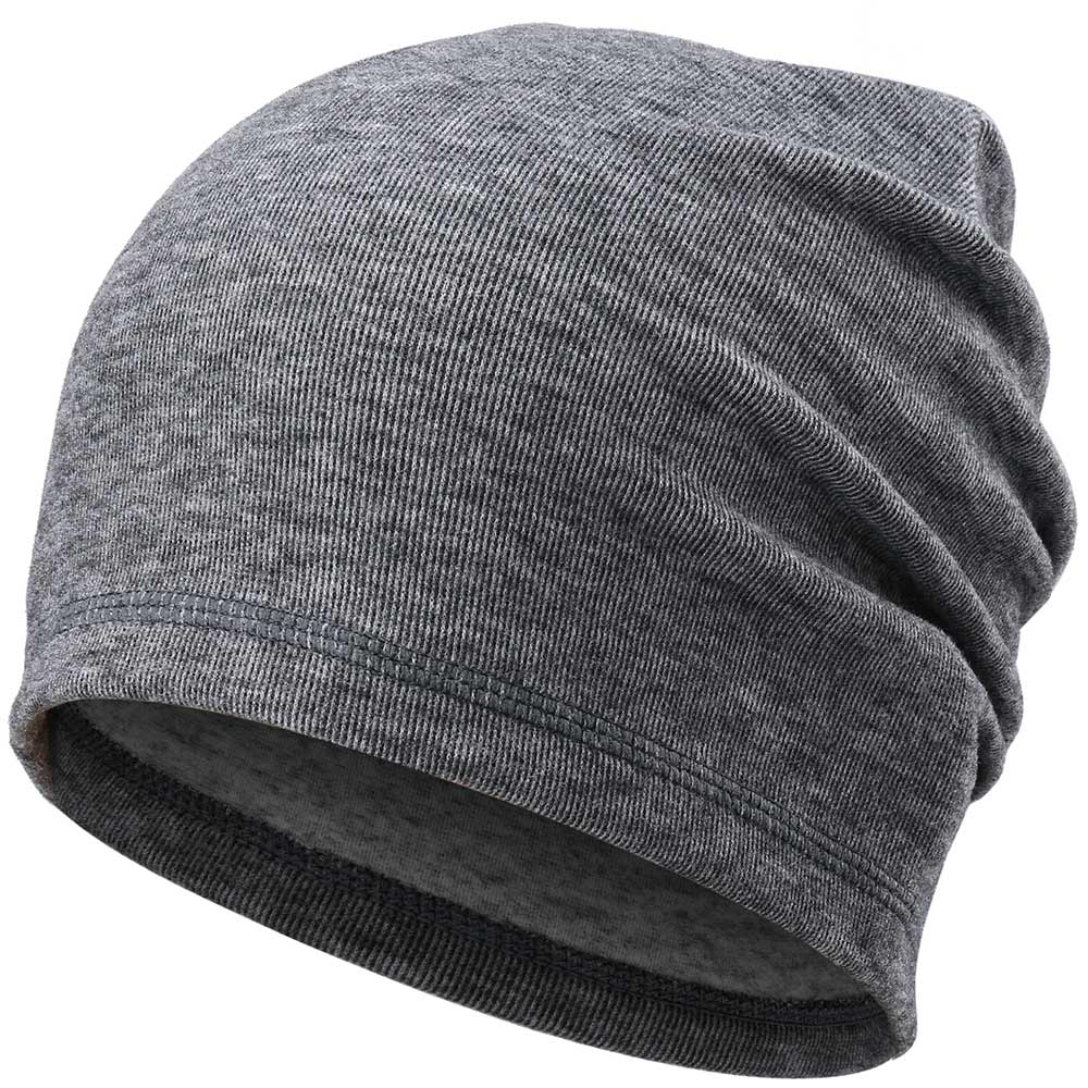 Pánská teplá jednobarevná čepice