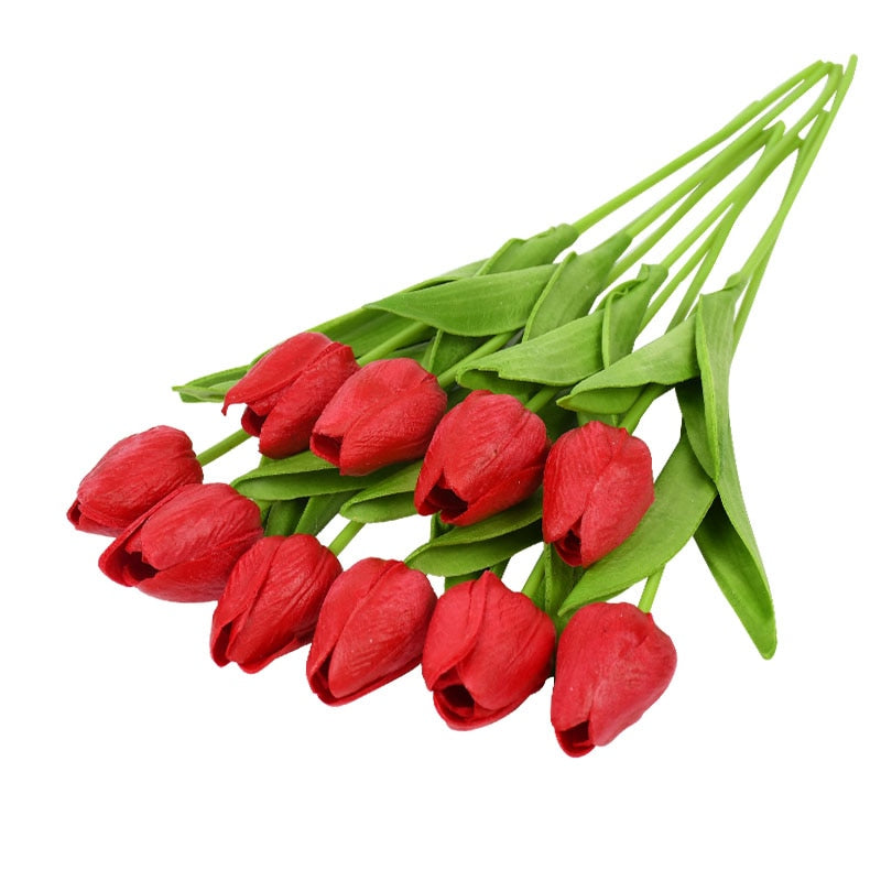 Umělé tulipány 10 ks