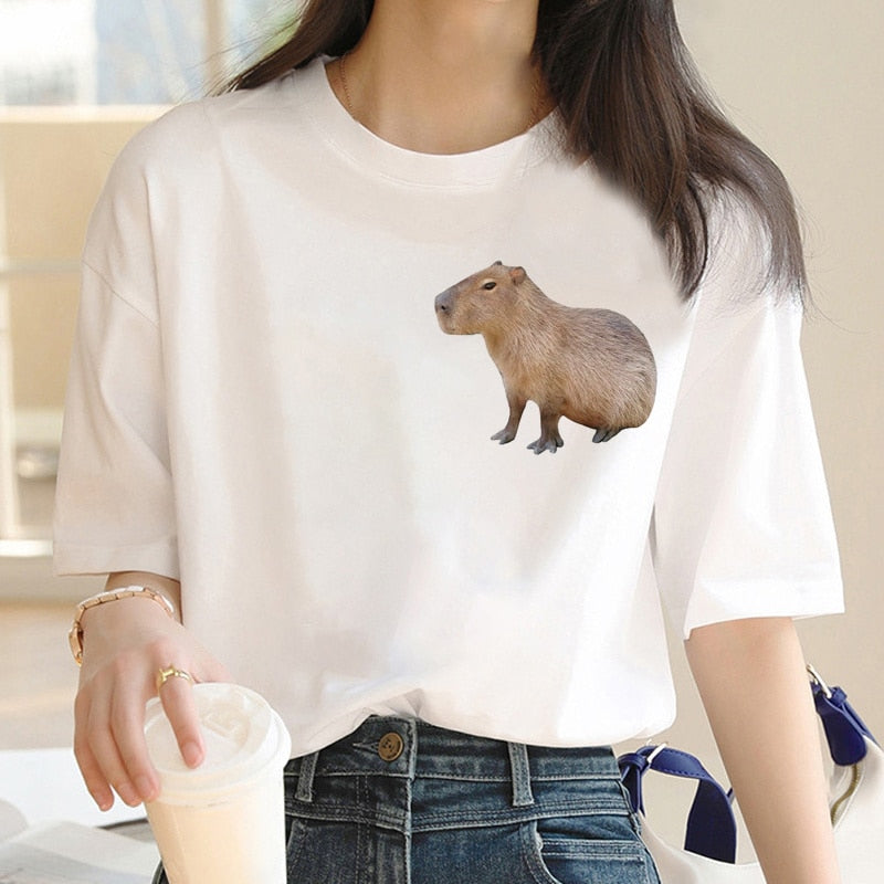 Dámské triko capybara