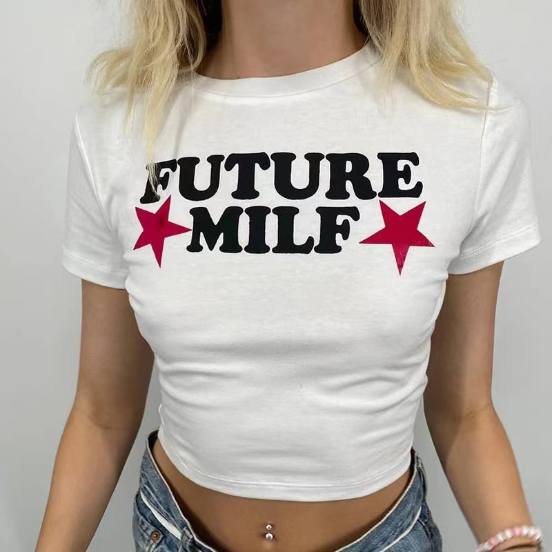 Dámský croptop Future Milf