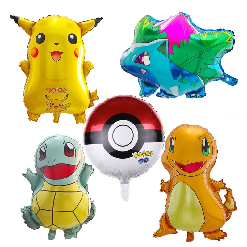 Fóliové balónky Pokémon 5 ks